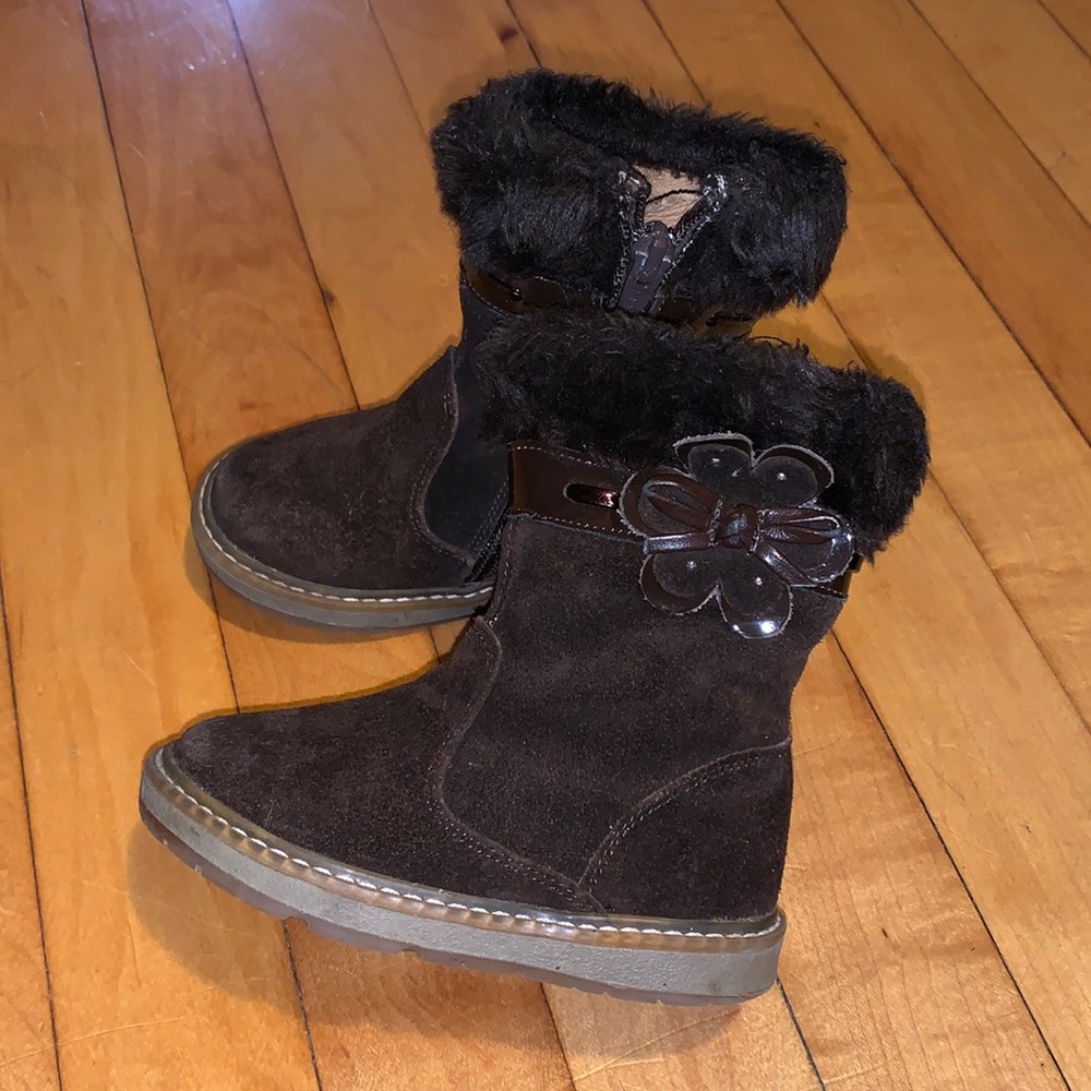 Girls Brown Boots
